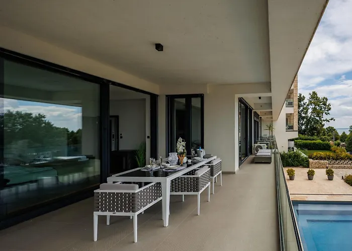 Apartament Panorama Corner - Pool, Sauna, Parking
