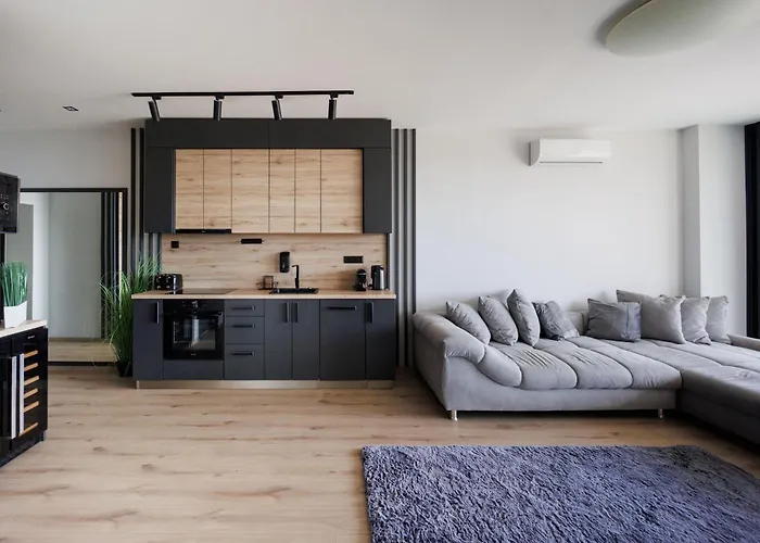 Apartament Panorama Corner - Pool, Sauna, Parking *