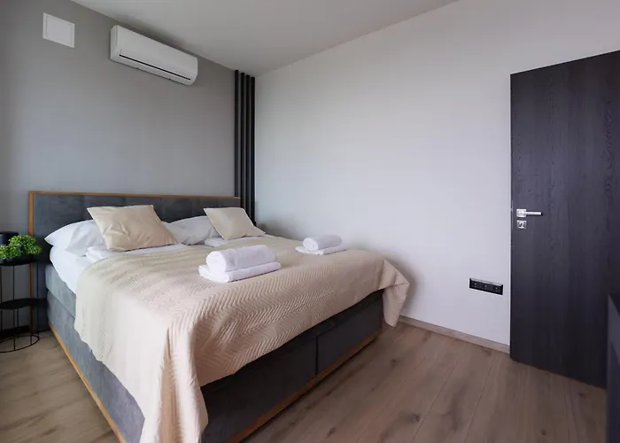 Apartament Panorama Corner - Pool, Sauna, Parking